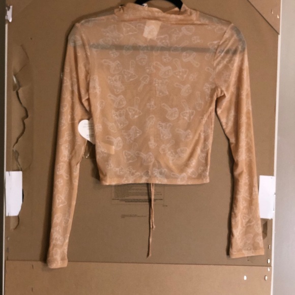 Self ❤️esteem mesh crop top - Picture 4 of 4